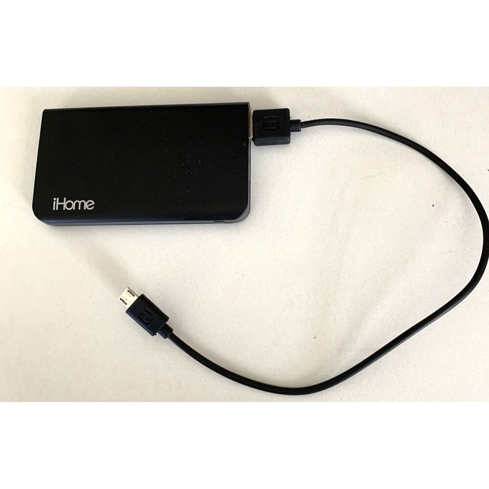 iHome Slim Charger Portable Battery 3000 mAh Black IH-PP2010AG